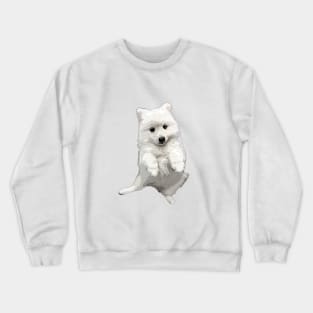 Japanese Spitz Cute Puppy Dog Crewneck Sweatshirt